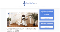 Desktop Screenshot of fauteuilmonteescalier.fr
