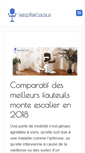Mobile Screenshot of fauteuilmonteescalier.fr